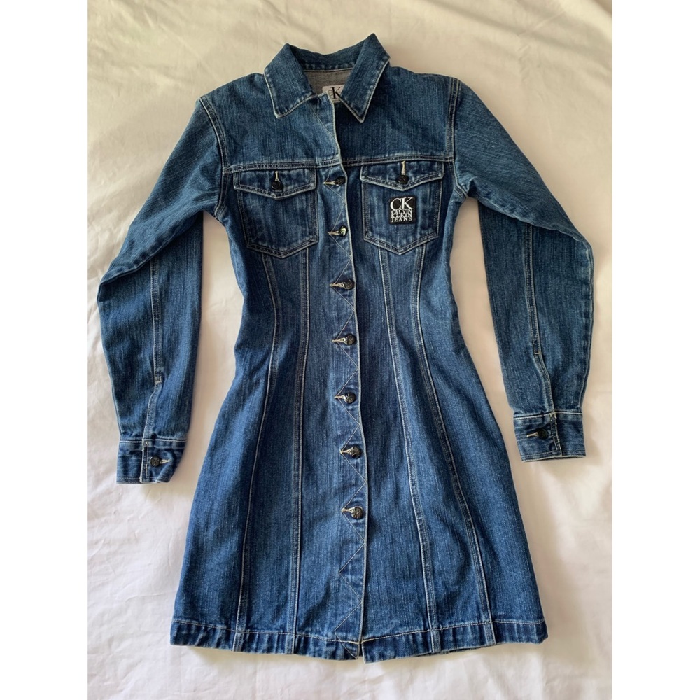 Vintage Calvin Klein Denim Dress